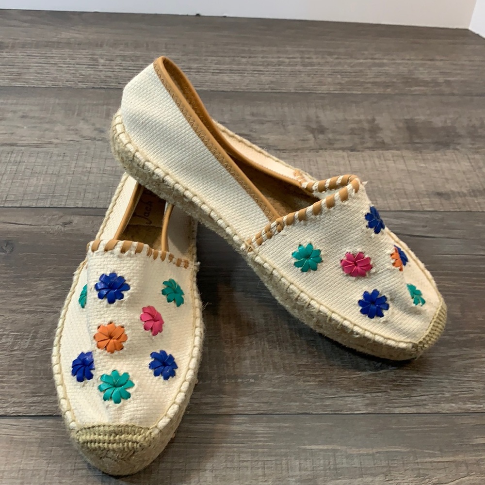 Jack Rogers espadrille shoes size 8